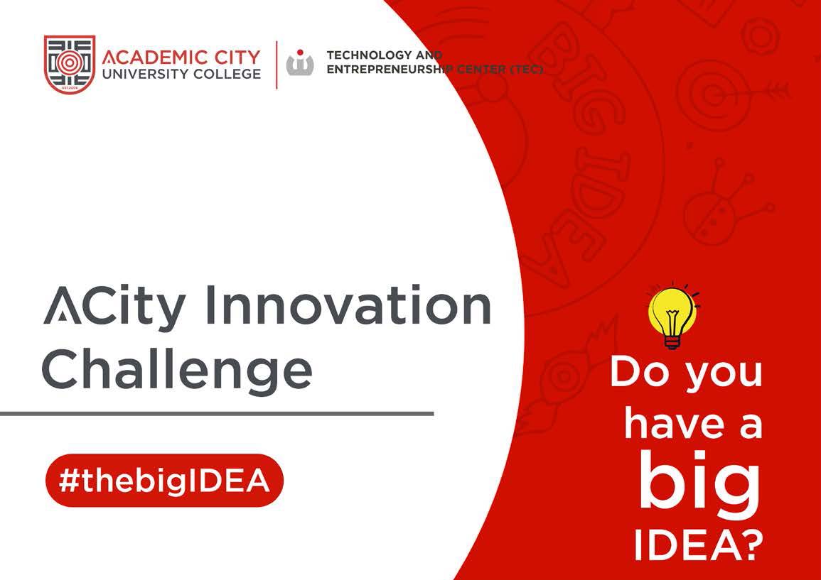 ACity Big Idea Challenge: Unleash Your Creativity and Make an Impact