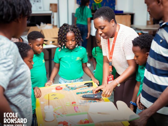 Ecole Ronsard Students Explore Materials, Recycling, and Upcycling at TEC